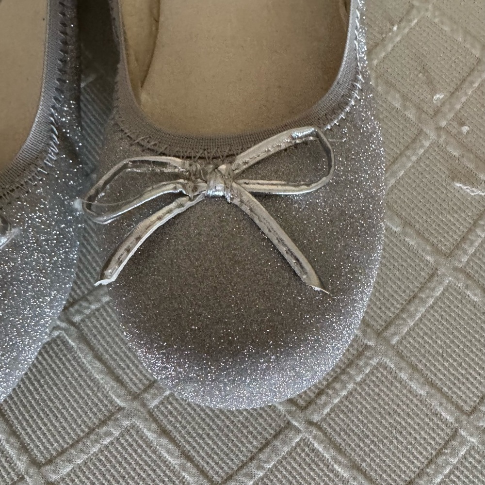 Stuart Weitzman sparkly ballet flat